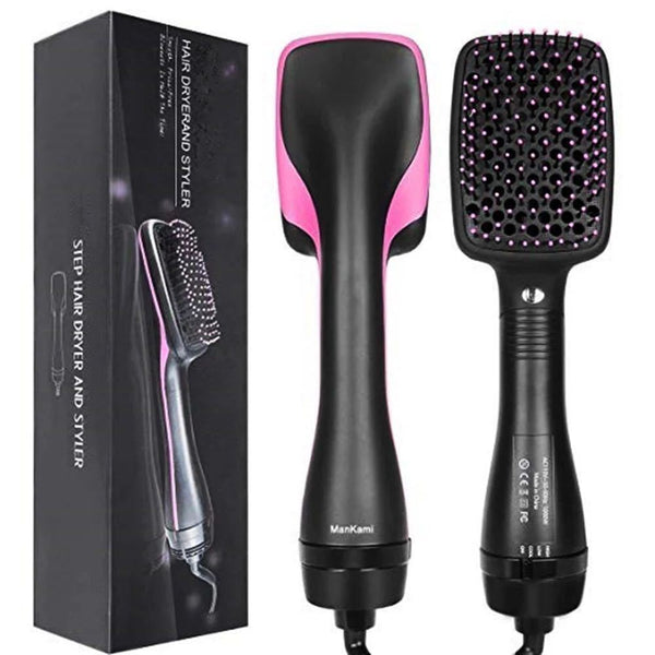 Electric Hair Dryer Comb 2 In 1