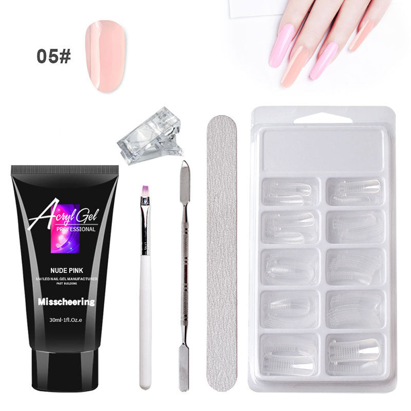 Painless Extension Gel Nail Crystal Gel Set