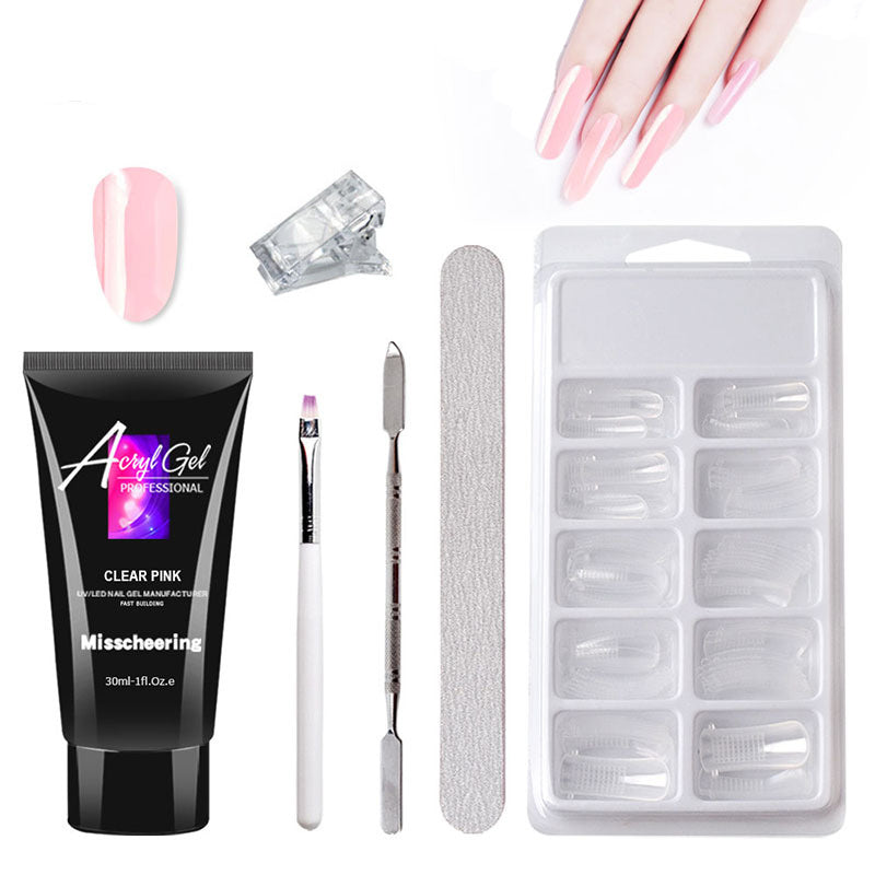 Painless Extension Gel Nail Crystal Gel Set