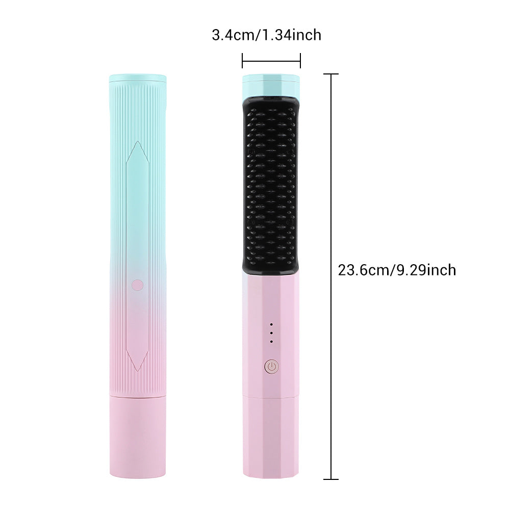 Portable Wireless  USB Charging Straightening Comb